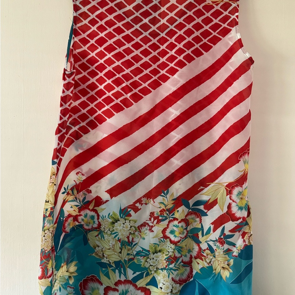 Johnny Was Size Small Patterned Lightweight Tank - image 2